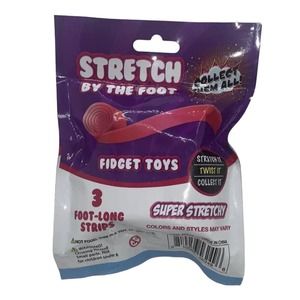 Stretch By The Foot Fidget Toys - Sensory Toy - Scented - Set of 3 Assorted